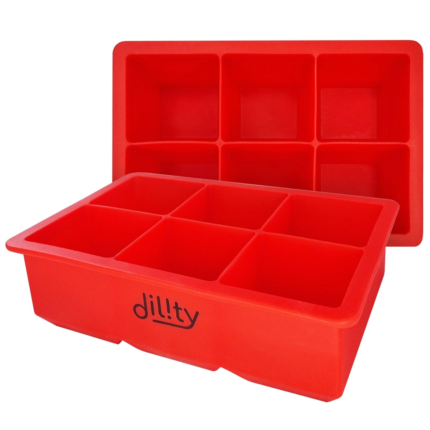 silicone ice cube tray