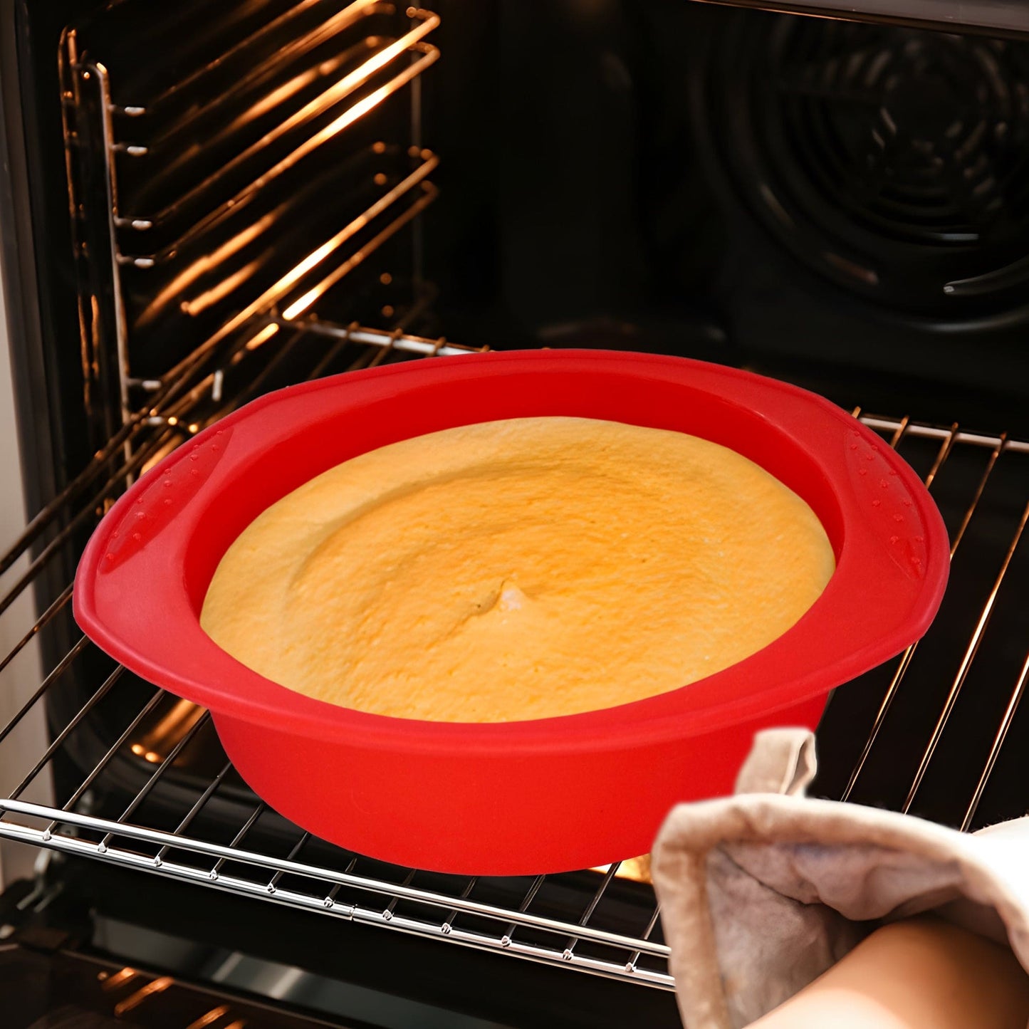 silicone large cake tin