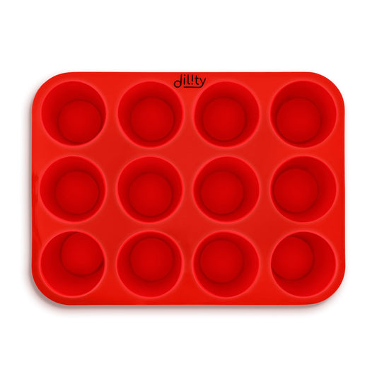 Silicone 12 cup cupcake tray