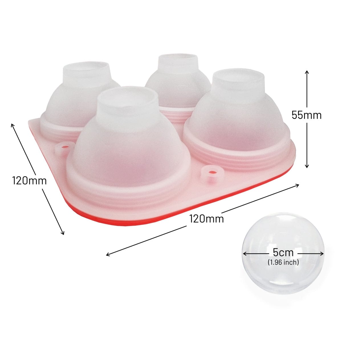 Silicone 6 cup muffin tray – dilityhome